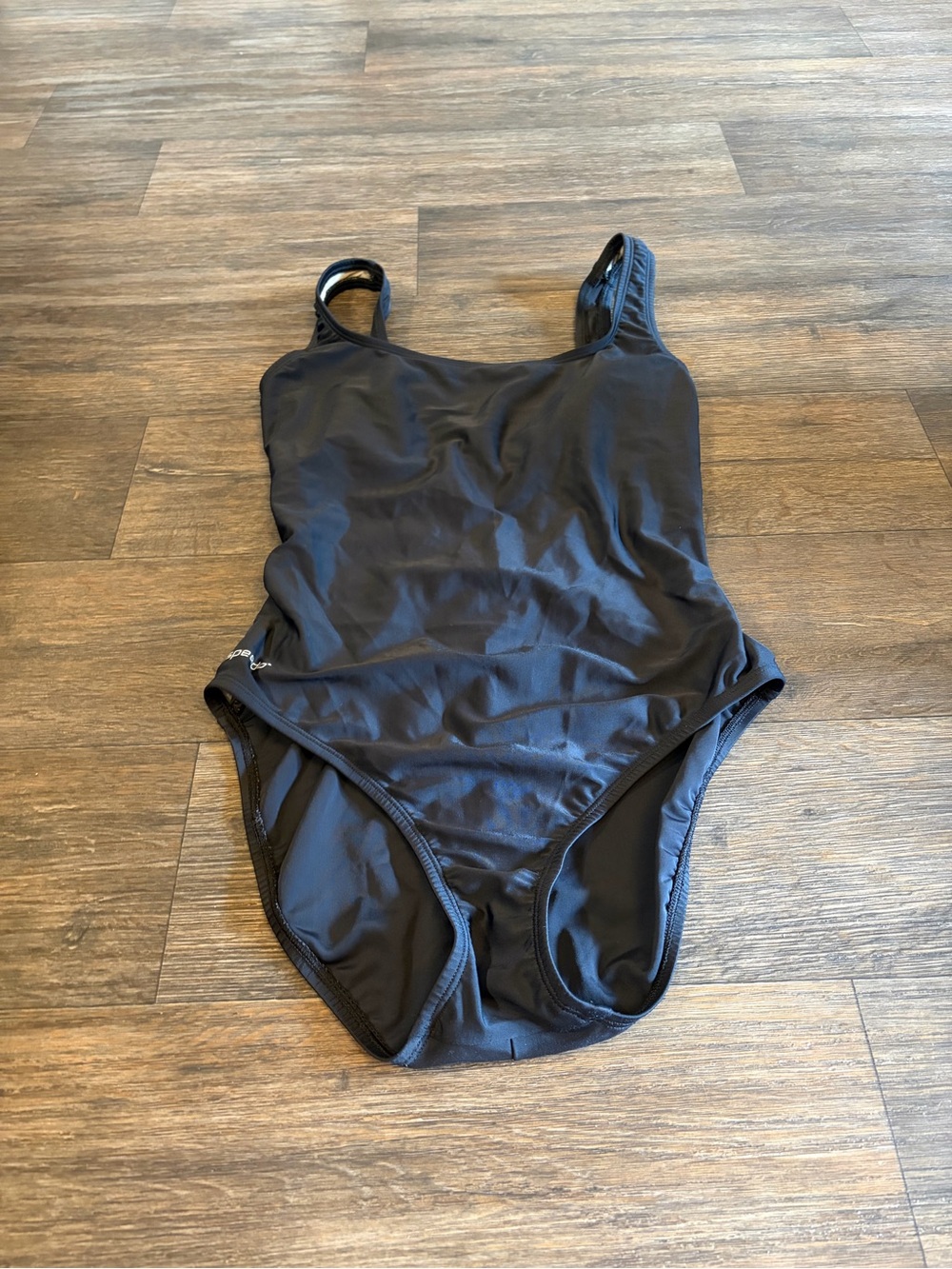 Speedo Women’s Ultraback One-Piece Swimsuit Black Size 12